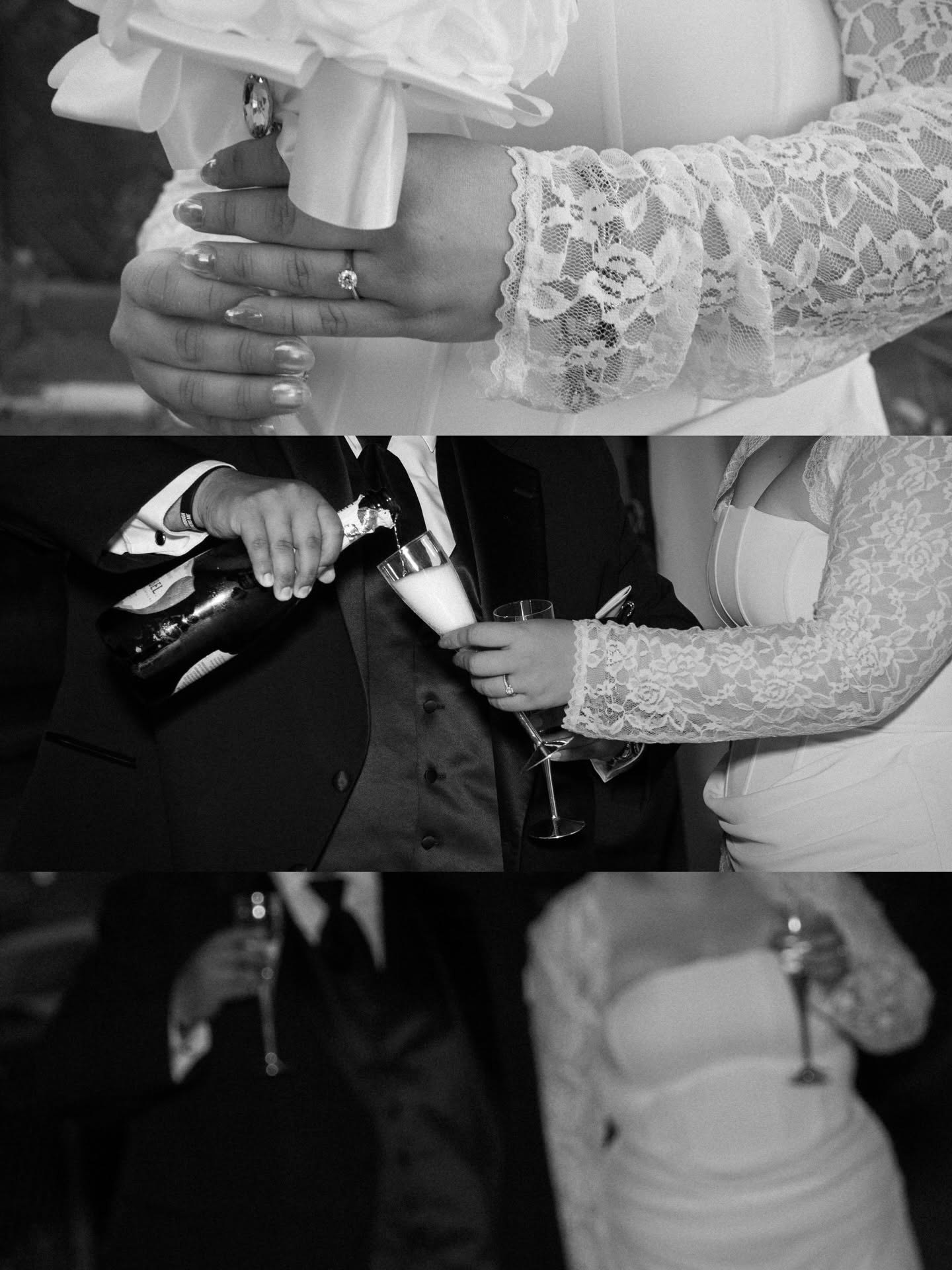 Wedding detail photographed by AB Photography
